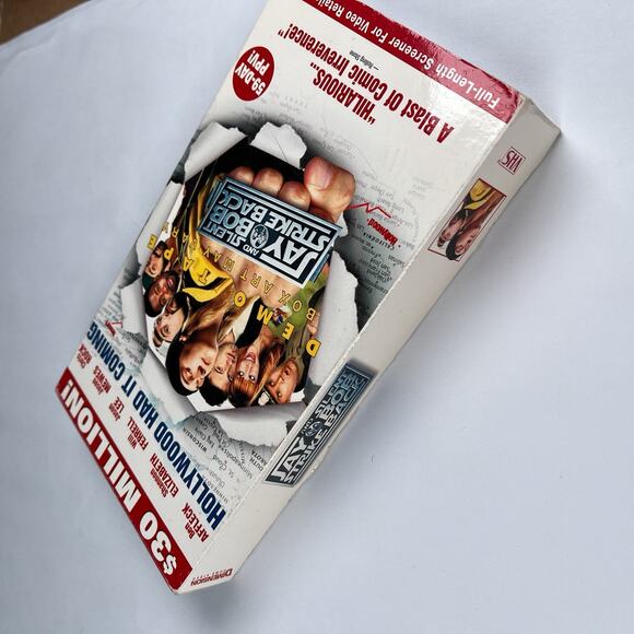 Jay and Silent Bob Strike Back VHS Promo Demo Screener Retailer Copy Kevin Smith - Picture 2 of 5